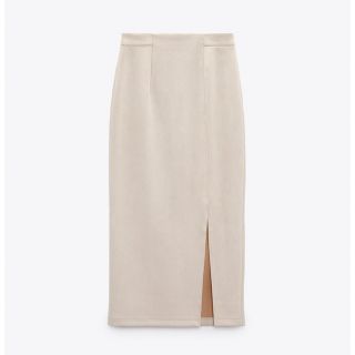 ザラ(ZARA)のスエードスカート(ロングスカート)