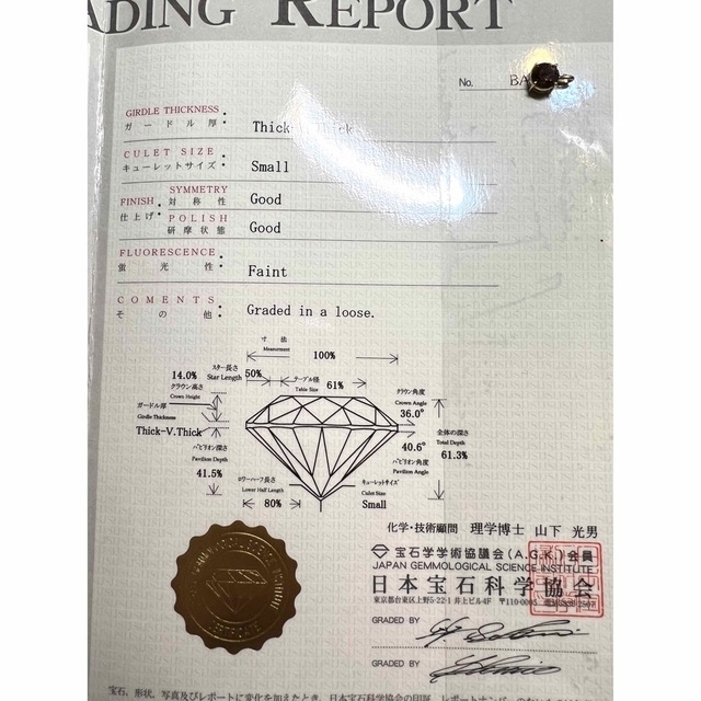 ファンシーブラウンダイヤモンド 1.5ct K18 イエローゴールド ネックレス 5
