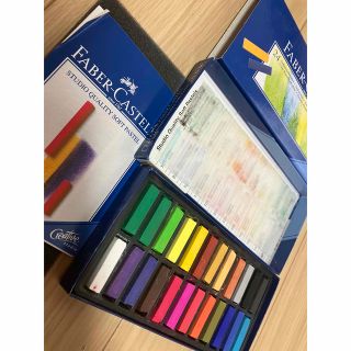 ファーバーカステル(FABER-CASTELL)のファーバーカステル　ソフトパステル　24色(クレヨン/パステル)