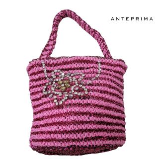 アンテプリマワイヤーバッグ(ANTEPRIMA/WIREBAG)の【極美品】限定 アンテプリマ ANTEPRIMA  花柄 ワイヤーバッグ(ハンドバッグ)