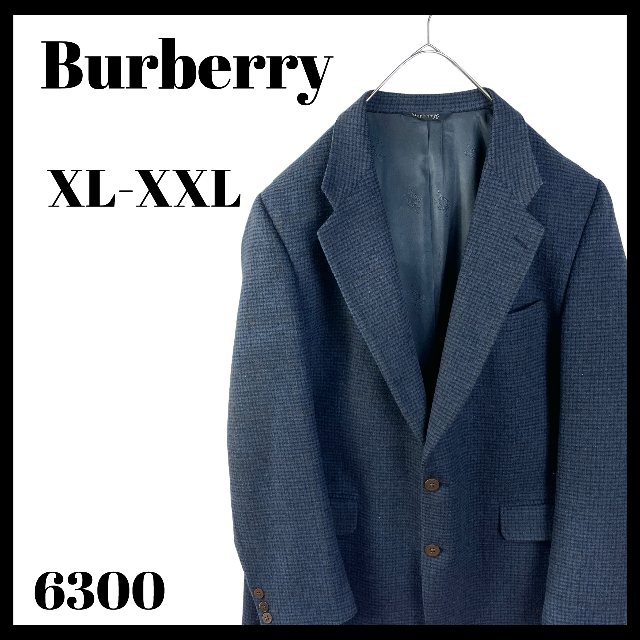 BURBERRY(バーバリー)のバーバリープローサム テーラードジャケット キャメルヘア ネイビー 大きいサイズ メンズのジャケット/アウター(テーラードジャケット)の商品写真