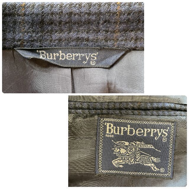 BURBERRY(バーバリー)のバーバリープローサム テーラードジャケット キャメルヘア ネイビー 大きいサイズ メンズのジャケット/アウター(テーラードジャケット)の商品写真