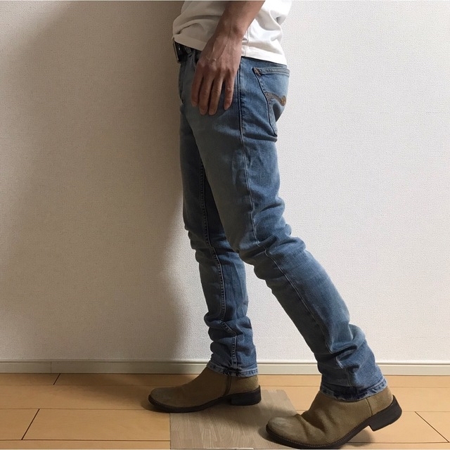 Nudie Jeans(ヌーディジーンズ)の【Nudie JeAnscoヌーディジーンズ/ストレッチスキニーデニム】 メンズのパンツ(デニム/ジーンズ)の商品写真