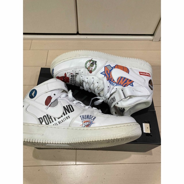 Supreme(シュプリーム)のSupreme × NBA × Nike Air Force 1 Mid '07 メンズの靴/シューズ(スニーカー)の商品写真