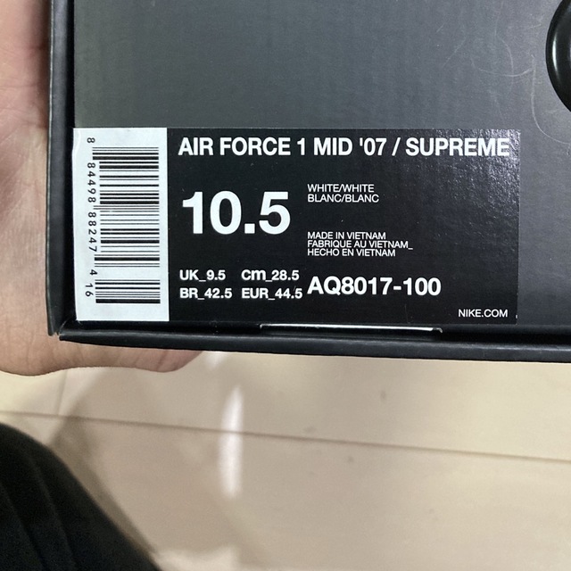 Supreme(シュプリーム)のSupreme × NBA × Nike Air Force 1 Mid '07 メンズの靴/シューズ(スニーカー)の商品写真