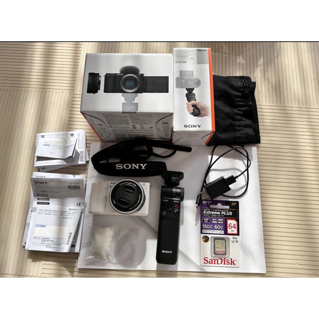 SONY VLOGCAM ZV-E10L パワーズームレンズキット 白