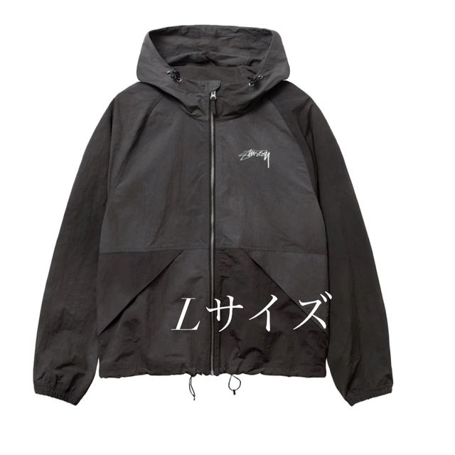 ナイロンジャケットSTUSSY WAVE DYE BEACH SHELL シェルジャケット