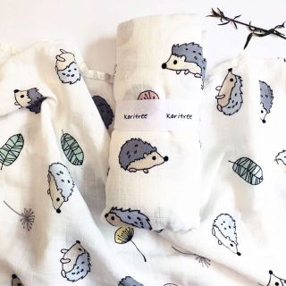 おくるみ モスリン コットン 春夏 ガーゼ 赤ちゃん ベビー おしゃれ お昼寝ケ(おくるみ/ブランケット)
