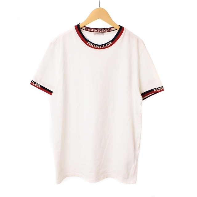 MONCLER 19SS MAGLIA T-SHIRT Tシャツ 半袖 M 白