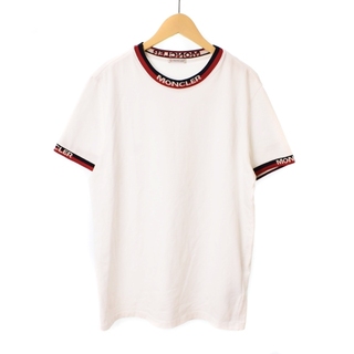 モンクレール(MONCLER)のMONCLER 19SS MAGLIA T-SHIRT Tシャツ 半袖 M 白(Tシャツ/カットソー(半袖/袖なし))