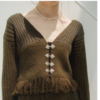 レア格安♡MARTE original fridge knit cardiga