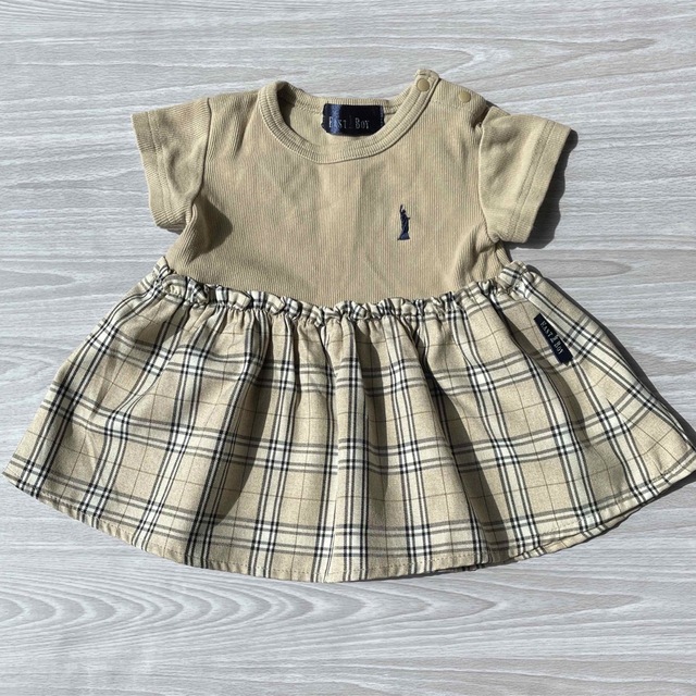 しまむら(シマムラ)の女の子 半袖トップス 90 キッズ/ベビー/マタニティのキッズ服女の子用(90cm~)(Tシャツ/カットソー)の商品写真