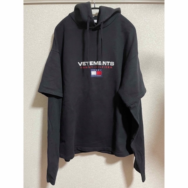 VETEMENTS - vetements tommy パーカーの通販 by マル's shop