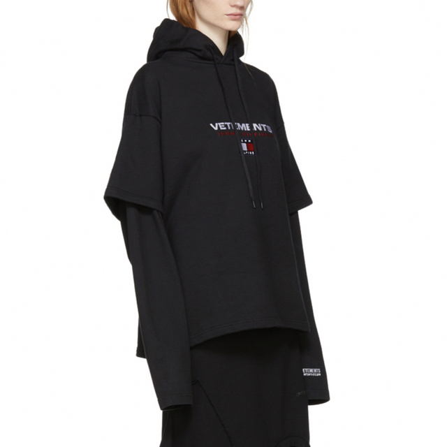 vetements tommy パーカー-