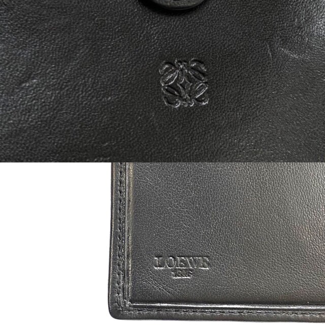 LOEWE - 極 美品 保存箱付き LOEWE ロエベ アナグラム ロゴ ナッパ