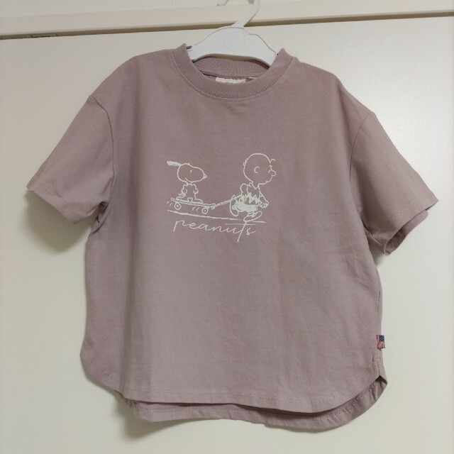 SNOOPY(スヌーピー)のPEANUTS　スヌーピー　チャーリーブラウン　Tシャツ　120センチ キッズ/ベビー/マタニティのキッズ服男の子用(90cm~)(Tシャツ/カットソー)の商品写真