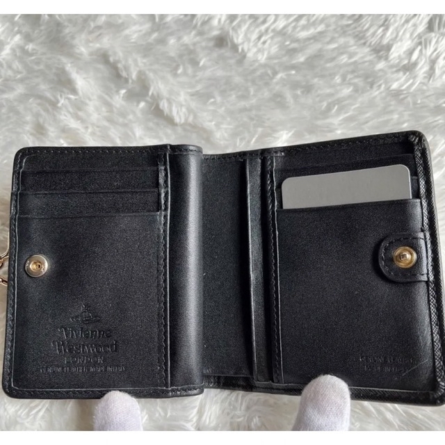 Vivienne Westwood ヴィヴィアン 財布 がま口 ブラック