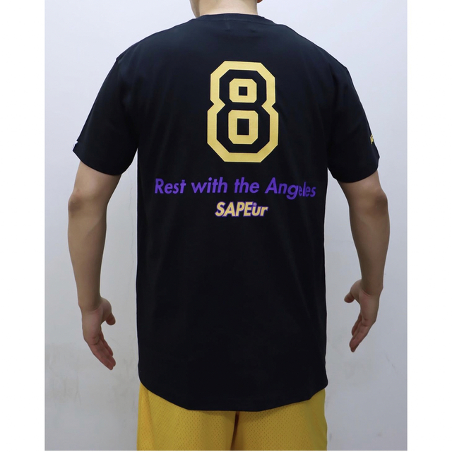 【新品未開封】SAPEur サプール レイカーズ Tシャツ S 黒Sサイズ