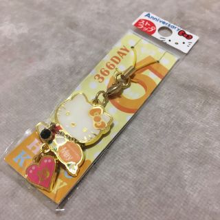 ハローキティ(ハローキティ)の新品　未開封　ハローキティ　ストラップ　アニバーサリー　キーホルダー　根付(ストラップ)