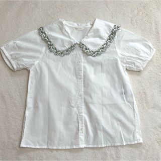 エヘカソポ(ehka sopo)の【USED品】SM2 ehka sopo エヘカソポ ブラウス 半袖(シャツ/ブラウス(半袖/袖なし))