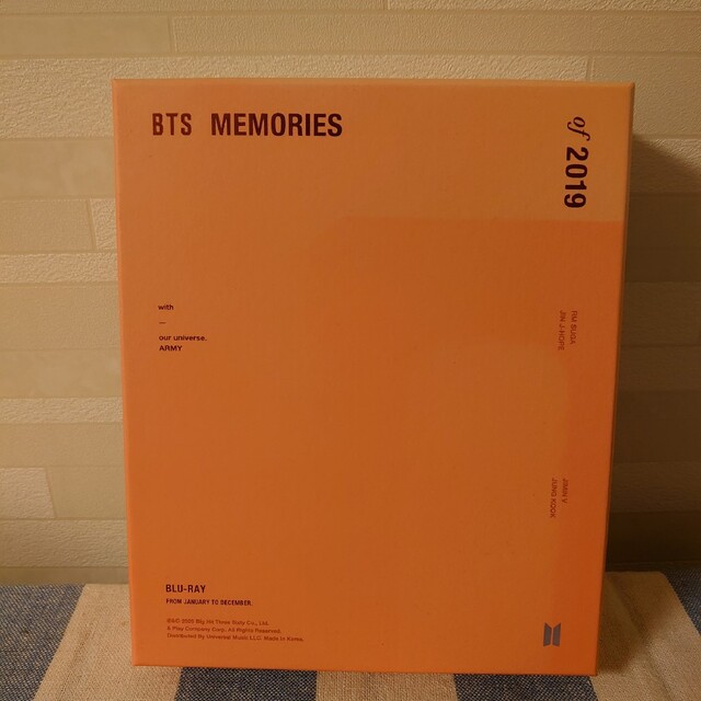 BTS memories　2019　Blu-ray
