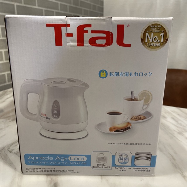 T-fal(ティファール)のT-fal アプレシア エージー・プラス ロック【新品未使用品】 スマホ/家電/カメラの生活家電(電気ケトル)の商品写真