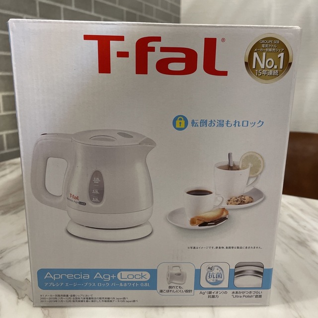 T-fal(ティファール)のT-fal アプレシア エージー・プラス ロック【新品未使用品】 スマホ/家電/カメラの生活家電(電気ケトル)の商品写真