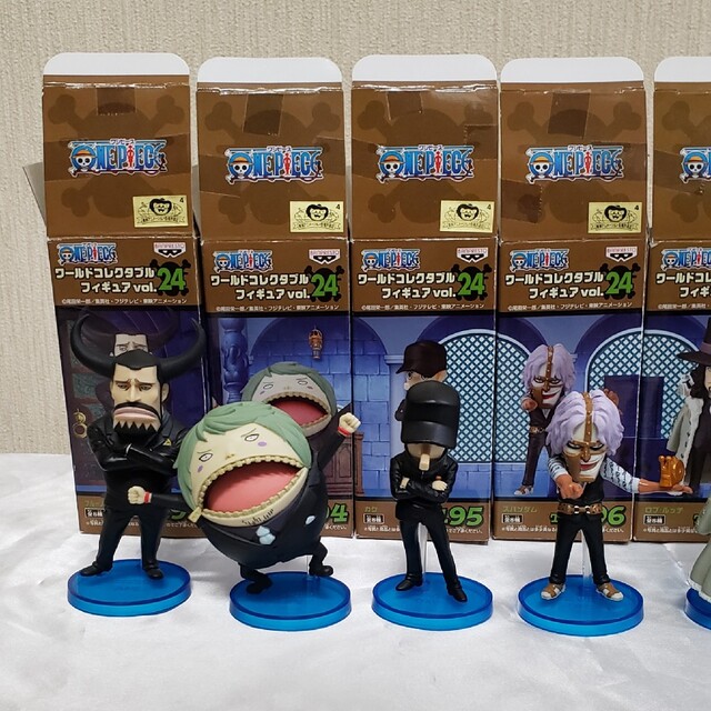 ONE PIECE(ワンピース)のワンピース ワールドコレクタブル フィギュア エニエスロビー ルッチ カク エンタメ/ホビーのおもちゃ/ぬいぐるみ(キャラクターグッズ)の商品写真