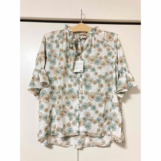 ユニクロ(UNIQLO)のUNIQLO　ユニクロ　ポールアンドジョー　花柄ブラウス(シャツ/ブラウス(長袖/七分))