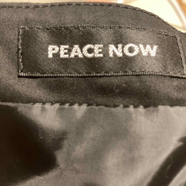 PEACE NOW(ピースナウ)のPEACE NOW ワンピース　黒 レディースのワンピース(ひざ丈ワンピース)の商品写真