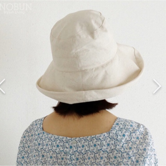 INOBUN イノブン カジュアルハット アイボリー 帽子 紫外線対策
