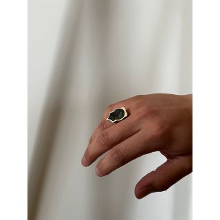 好きに STANLEY GUESS ウッド(トライアングル) リング リング