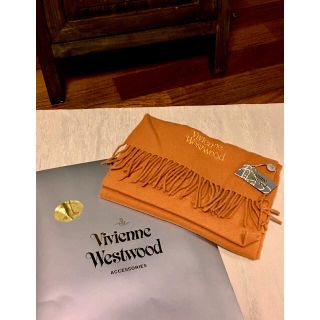 ヴィヴィアンウエストウッド(Vivienne Westwood)のウール100 ギフトボックス付 ヴィヴィアン マフラー(マフラー/ショール)