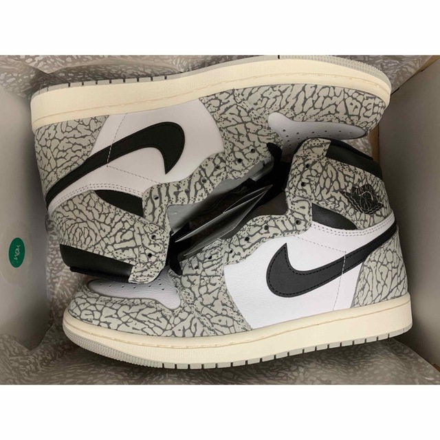 Air Jordan1 High OG White Cement 27.5cm