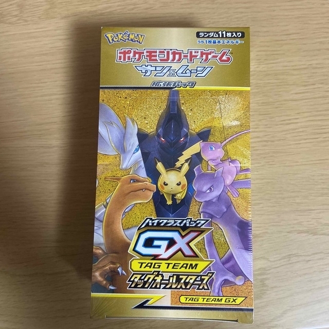 【新品・未開封】ポケモンカード　タッグオールスターズ　１ＢＯＸ　シュリンク有