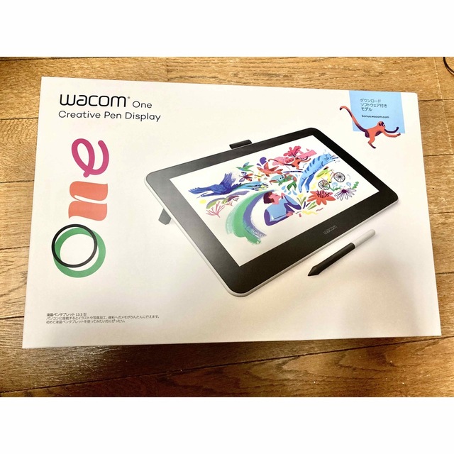 玄関先迄納品 □ワコムワン(Wacom one)液タブ、液晶タブレット(ほぼ未