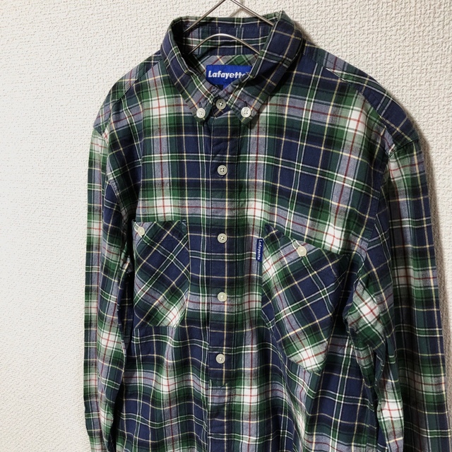 Lafayette - Lafayette LFYT ネルシャツ チェック柄 長袖 M ストリート