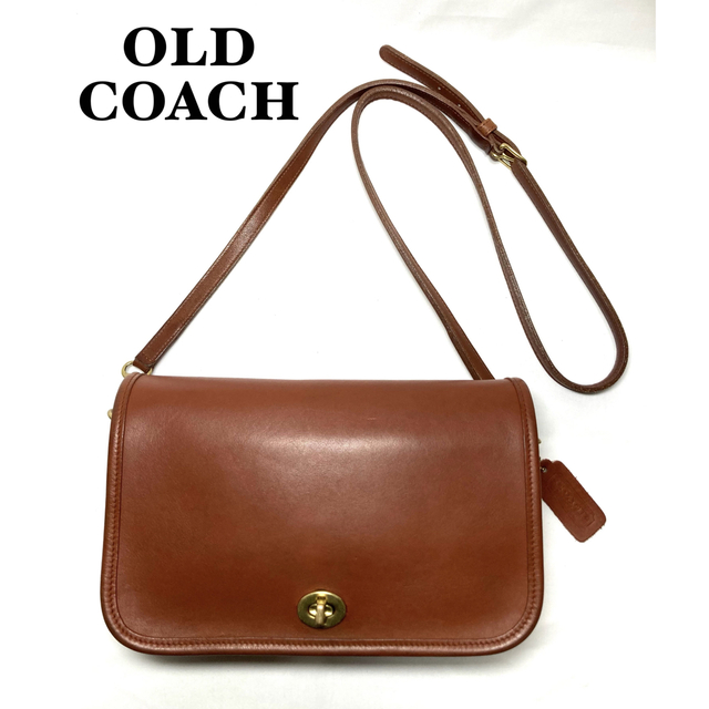 美品】COACH オールドコーチ ショルダーバッグ ターンロック 9755-