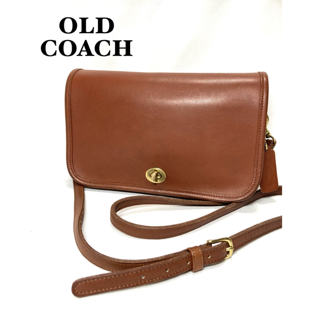 【美品】COACH オールドコーチ　ショルダーバッグ　ターンロック　9755 9