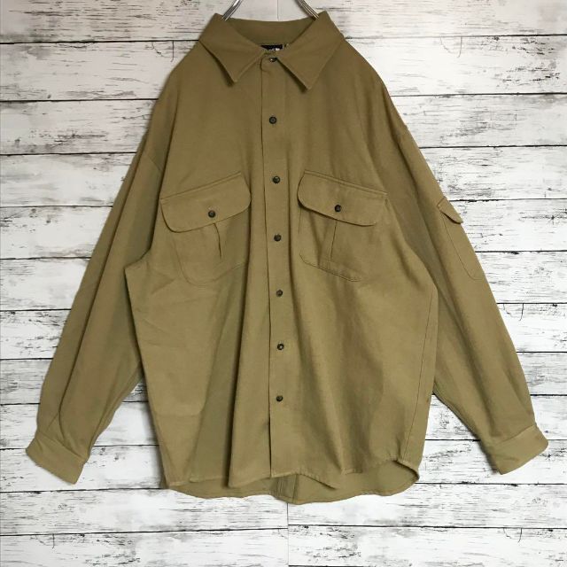 THE NORTH FACE(ザノースフェイス)の【美品人気デザイン】ザノースフェイス☆CPOジャケット　ベージュ　L B68 メンズのトップス(シャツ)の商品写真