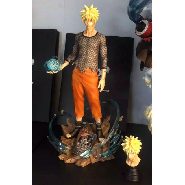 小物 NARUTO ナルト フィギュア 六道渦巻ナルト 塗装済み 1/4
