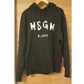 MSGM パーカー　ブラック　サイズM