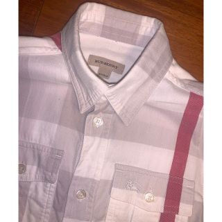 バーバリー(BURBERRY)のバーバリー　Burberry チェック　シャツ　6Y 116 (ブラウス)