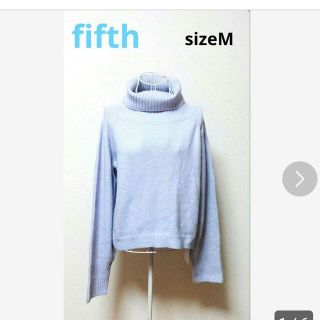 フィフス(fifth)の✨新品✨fifth★レディース★カットソー★セーター★sizeM(カットソー(長袖/七分))