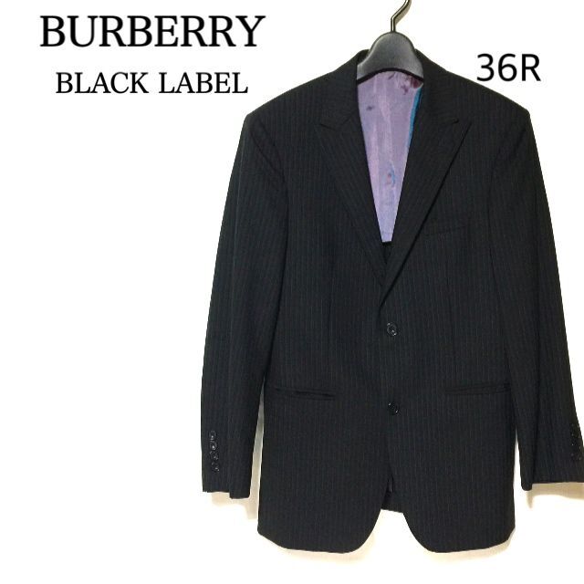 BURBERRY BLACK LABEL(バーバリーブラックレーベル)のバーバリーブラックレーベル テーラードジャケット 36/BURBERRY 2B メンズのジャケット/アウター(テーラードジャケット)の商品写真