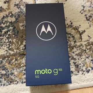 Motorola モトローラ SIMフリースマートフォン moto g52j(スマートフォン本体)