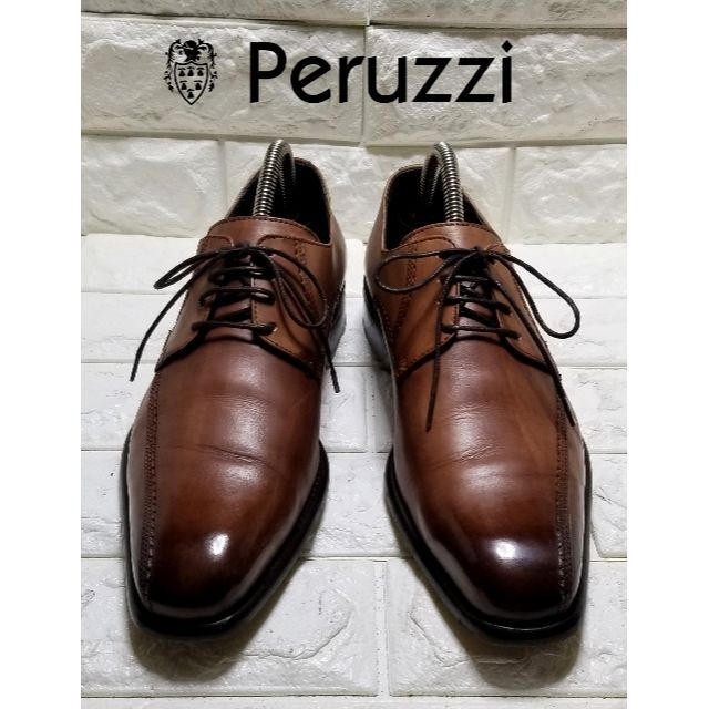 Peruzzi Firenze スワールトゥ 39.5（約24.5cm）ブラウン