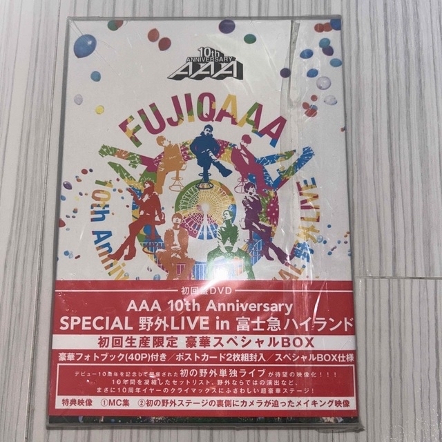 AAA　10th　Anniversary　SPECIAL　野外LIVE　in　富 エンタメ/ホビーのDVD/ブルーレイ(ミュージック)の商品写真