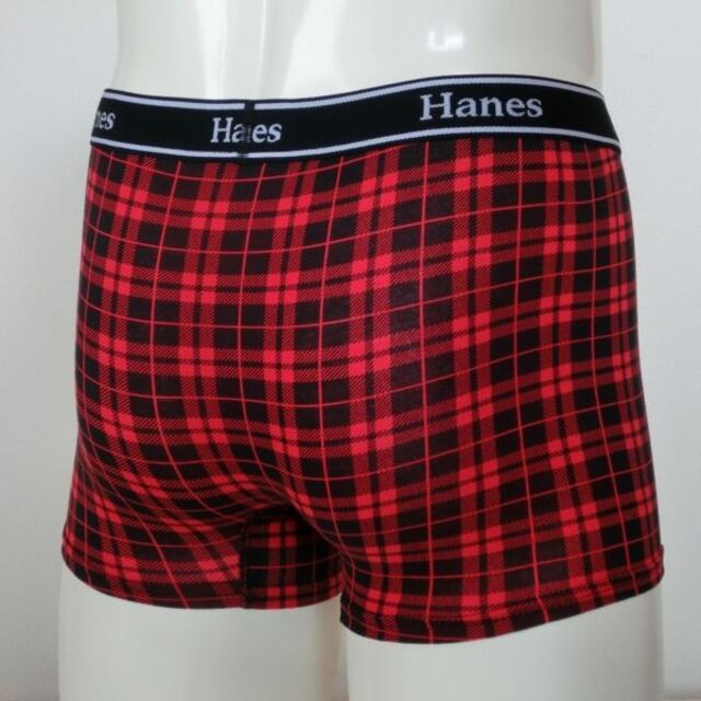 Hanes(ヘインズ)の【 LL 】 Hanes ボクサー 抗菌防臭 ９枚セット　綿混　３柄　p0766 メンズのアンダーウェア(ボクサーパンツ)の商品写真