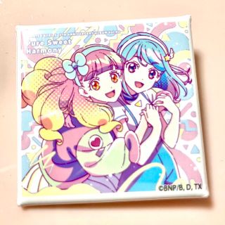 アイカツ(アイカツ!)のアイカツ MUSIC FESTA FINAL アルバムジャケバッジA(キャラクターグッズ)